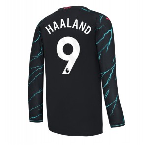 Manchester City Erling Haaland #9 Replika Tredjetrøje 2023-24 Langærmet